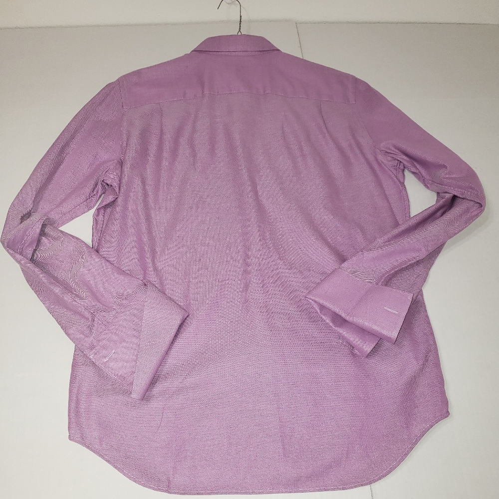 Banana Republic long sleeve button down shirt Mens medium pink - Picture 3 of 5